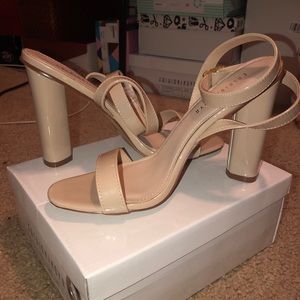 Fashion Nova nude heels